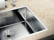 Кухонная мойка Blanco Claron 500-IF 521576 Нержавеющая сталь с зеркальной полировкой-2