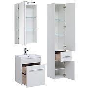 Зеркальный шкаф Aquanet Августа 50 210007 Белый-2