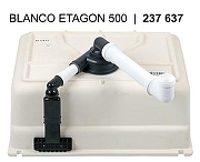 Кухонная мойка Blanco Etagon 500-U PuraPlus 525150 Магнолия глянцевая-9