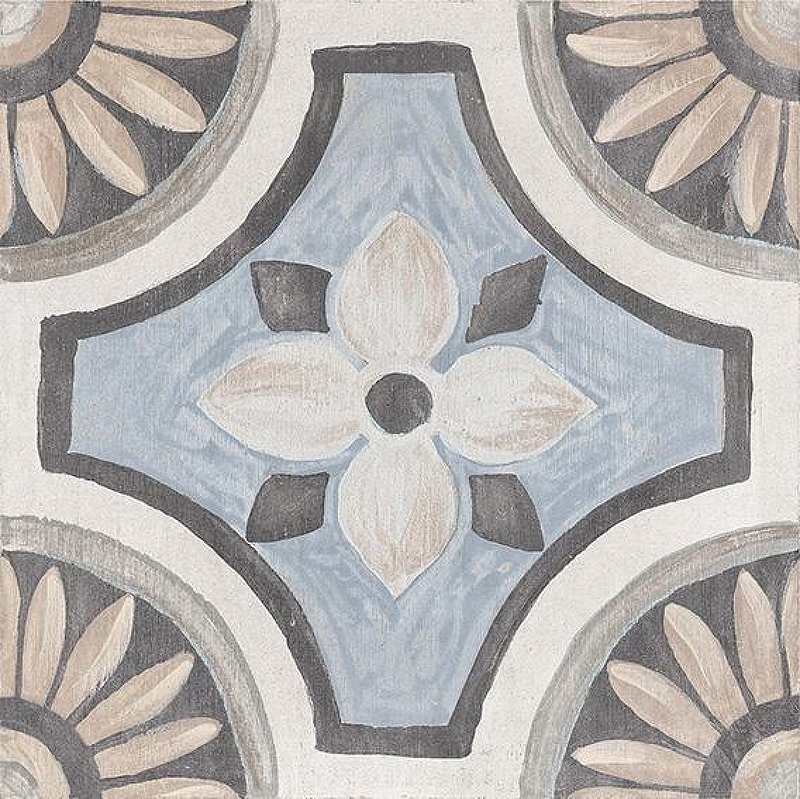 Керамогранит Cifre Adobe Monza Decor Ivory Mate Многоцветный Матовый 