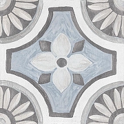 Керамогранит Cifre Adobe Monza Decor White Mate Многоцветный Матовый 20x20 см