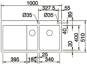 Кухонная мойка Blanco Claron 6S-IF/А L 521646 Нержавеющая сталь с зеркальной полировкой-2