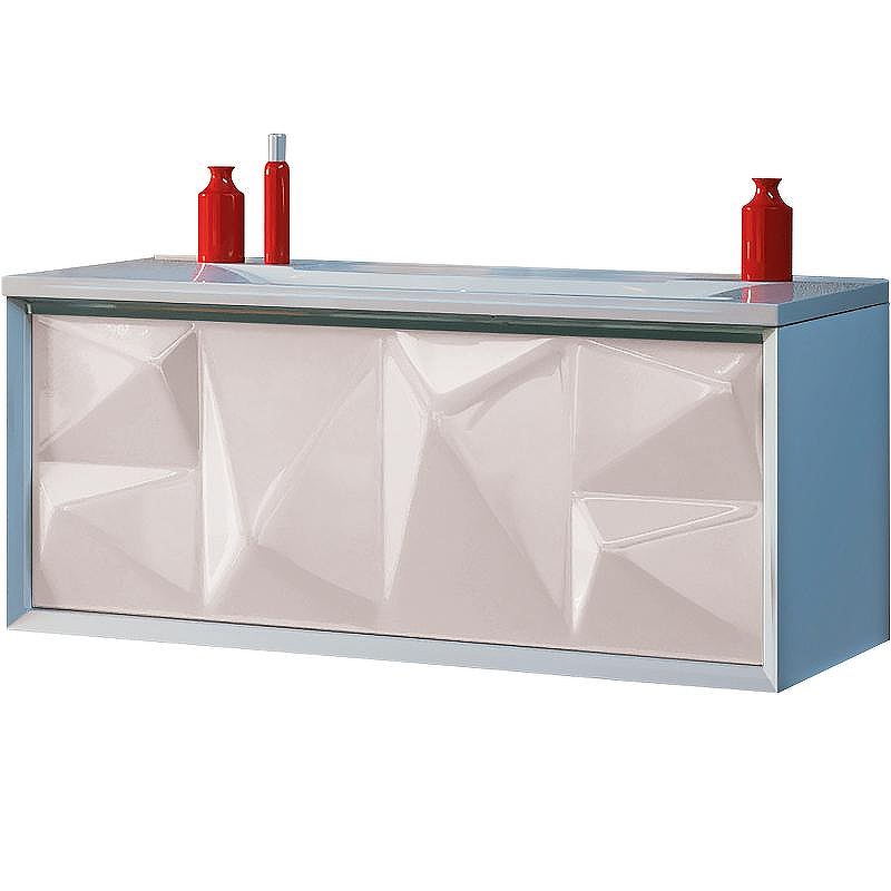 Тумба под раковину Marka One Romb 90П У67847 подвесная 