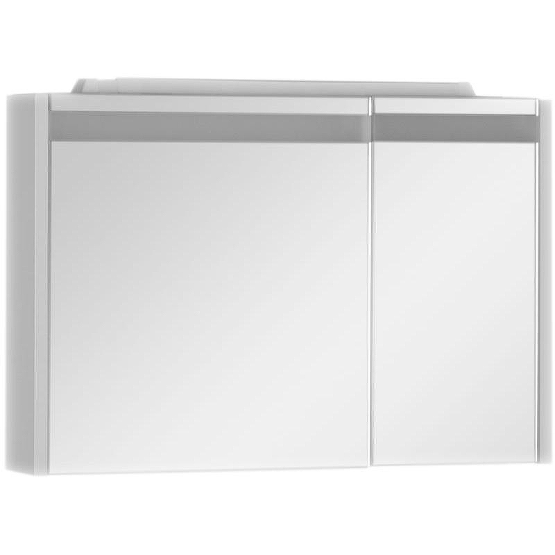 Зеркальный шкаф Aquanet Лайн 90 L 165582 с подсветкой 