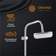 Душевая система Orange O-Shower OW04 Хром-1