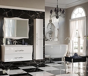 Шкаф пенал Aima Design Amethyst 30 R У51087 подвесной Белый-1