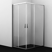 Душевой уголок WasserKRAFT Lippe 120x90 45S07 профиль Хром стекло прозрачное-6