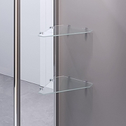 Шторка на ванну RGW Screens SC-08 100x150 профиль Хром стекло прозрачное-3