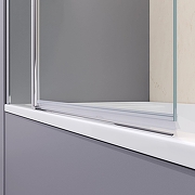 Шторка на ванну RGW Screens SC-08 100x150 профиль Хром стекло прозрачное-6