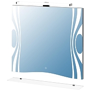 Зеркало Vigo Leo 100 с подсветкой С подсветкой