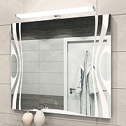 Зеркало Vigo Leo 100 с подсветкой С подсветкой-1