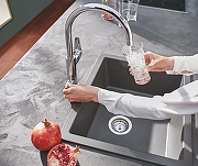 Смеситель для кухни Grohe Blue Pure Eurosmart 31722000 Хром-8