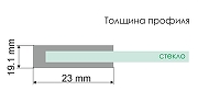 Душевой уголок WasserKRAFT Elbe 120x100 74P10 профиль Черный матовый стекло прозрачное-12