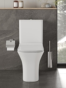 Унитаз компакт Orange C02-000W с бачком и сиденьем Микролифт-1