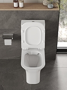 Унитаз компакт Orange C02-000W с бачком и сиденьем Микролифт-4