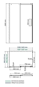 Душевой уголок WasserKRAFT Dinkel 140x90 58R36 профиль Хром стекло прозрачное-10
