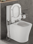 Гигиенический душ со смесителем Orange Sofi M43-831cr Хром-4