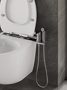 Гигиенический душ со смесителем Orange Sofi M43-831cr Хром-9