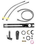 Гигиенический душ со смесителем Orange Sofi M43-831cr Хром-14