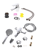 Комплект смесителей Orange Loop M26-311cr Хром-10