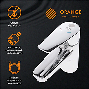 Комплект смесителей Orange Loop M26-311cr Хром-3