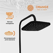 Душевая система Orange Aristo M19-944b Черная-3