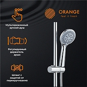 Душевая система Orange Alfi M18-933cr Хром-11