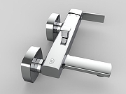 Смеситель для ванны GPD Pedra MBB160 Хром-1