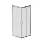 Душевой уголок AM.PM Gem 90х90 W90G-403-090MT профиль Хром матовый стекло прозрачное