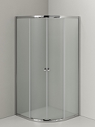 Душевой уголок Agger A01-090MCR/G 90x90 профиль Хром стекло матовое-3