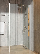Душевой уголок Orange E04-090TCR 90x90 профиль Хром стекло прозрачное-5
