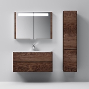 Шкаф пенал AM.PM Sensation 40 R M30CHR0406NF подвесной Орех-1