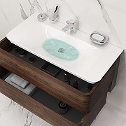 Тумба под раковину AM.PM Sensation 100 M30FHX1002NF подвесная Орех-1