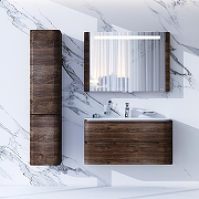 Тумба под раковину AM.PM Sensation 100 M30FHX1002NF подвесная Орех-7