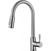 Смеситель для кухни BelBagno BB-LAM31A-IN Нержавеющая сталь