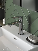 Смеситель для раковины Agger Clean A2402100 Хром-4