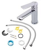 Смеситель для раковины Agger Clean A2402100 Хром-10