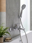 Смеситель для ванны Agger Clean A2410000 Хром-4