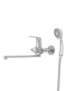 Смеситель для ванны Agger Clean A2421100 универсальный Хром-11