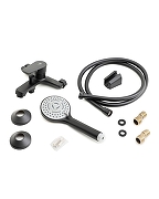 Смеситель для ванны Orange Loop M26-100B Черный-10