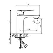 Смеситель для раковины Orange Sofi 2.0 M46-021cr Хром-10