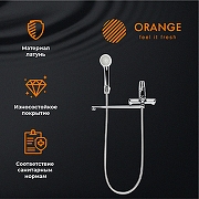 Смеситель для ванны Orange Sofi 2.0 M46-211cr универсальный Хром-3