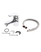 Смеситель для раковины Orange OneLife P01-021cr Хром-12