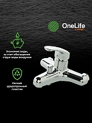 Смеситель для ванны Orange OneLife P01-100cr Хром-1