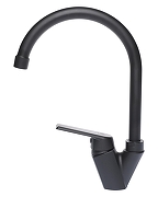 Смеситель для кухни Orange OneLife P02-000b Черный-8