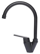 Смеситель для кухни Orange OneLife P02-000b Черный-3