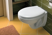 Унитаз с инсталляцией Geberit Idol 458.122.2U.1 + Geberit Duofix с сиденьем Микролифт и клавишей смыва Альпийский белый-4