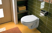 Унитаз с инсталляцией Geberit Idol 458.122.2U.1 + Geberit Duofix с сиденьем Микролифт и клавишей смыва Альпийский белый-5