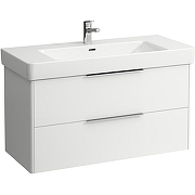 Тумба под раковину Laufen Base 105 4.0245.2.110.261.1 подвесная Белая глянцевая