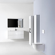 Тумба с раковиной Laufen Pro S 100 8.6496.2.260.104.1 подвесная Белая матовая-1